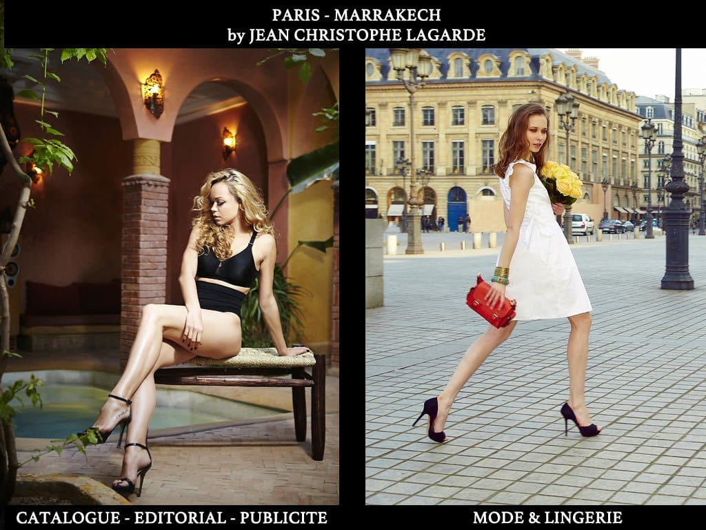 Shooting à Paris et Marrakech