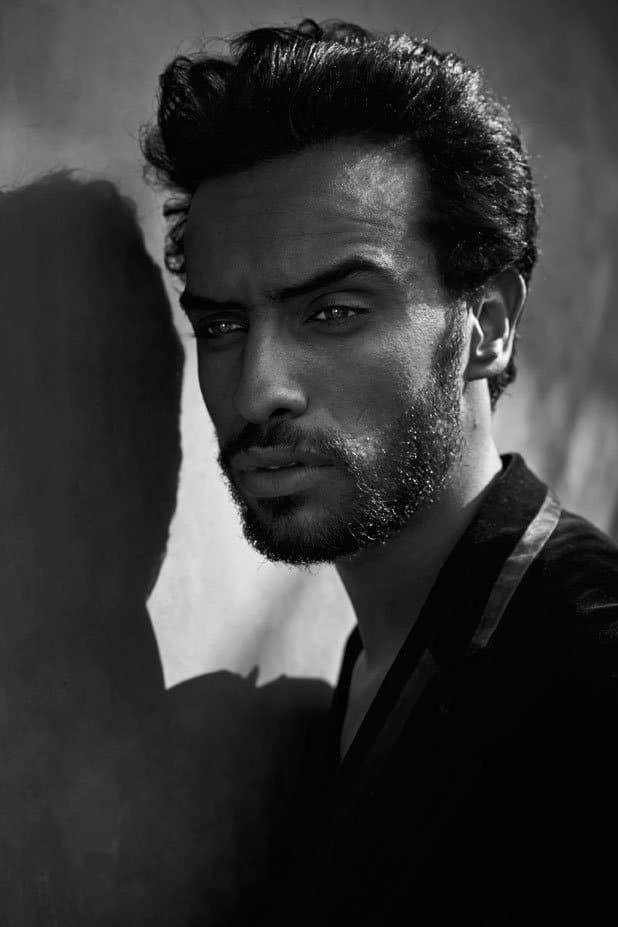 shooting test photo homme à Marrakech en noir et blanc Jean Christophe Lagarde Photographe