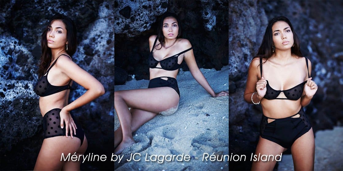 Plage de la Réunion avec Méryline Jean Christophe Lagarde Photographe